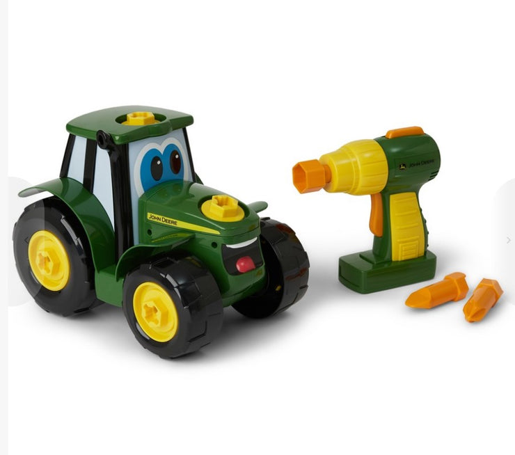 John Deere Build A Johnny Tractor/15 Piece Buildable Set