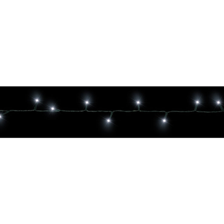 Mirabella Christmas Solar Powered LED 200 String Lights - Cool White