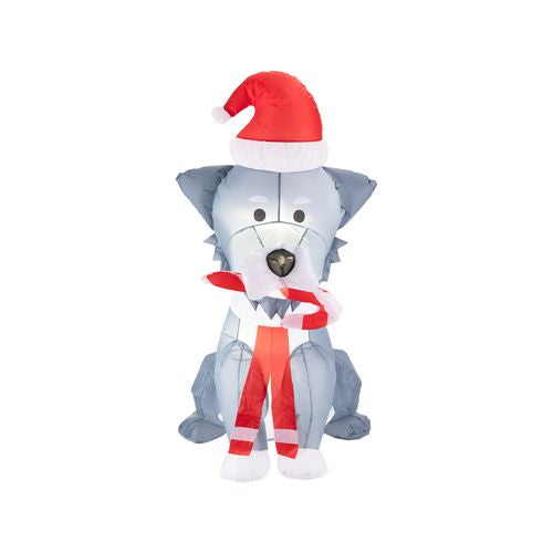 Arlec Festive Inflatable 1.5M  Low Voltage Schnauzer/Ideal for Outdoor