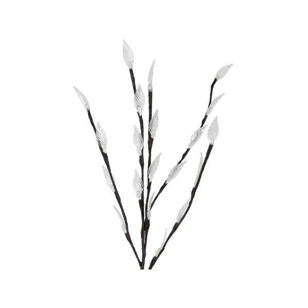 Click 60cm Leaf Branch Solar LED Stake Light - 3 Pack /QWST21009