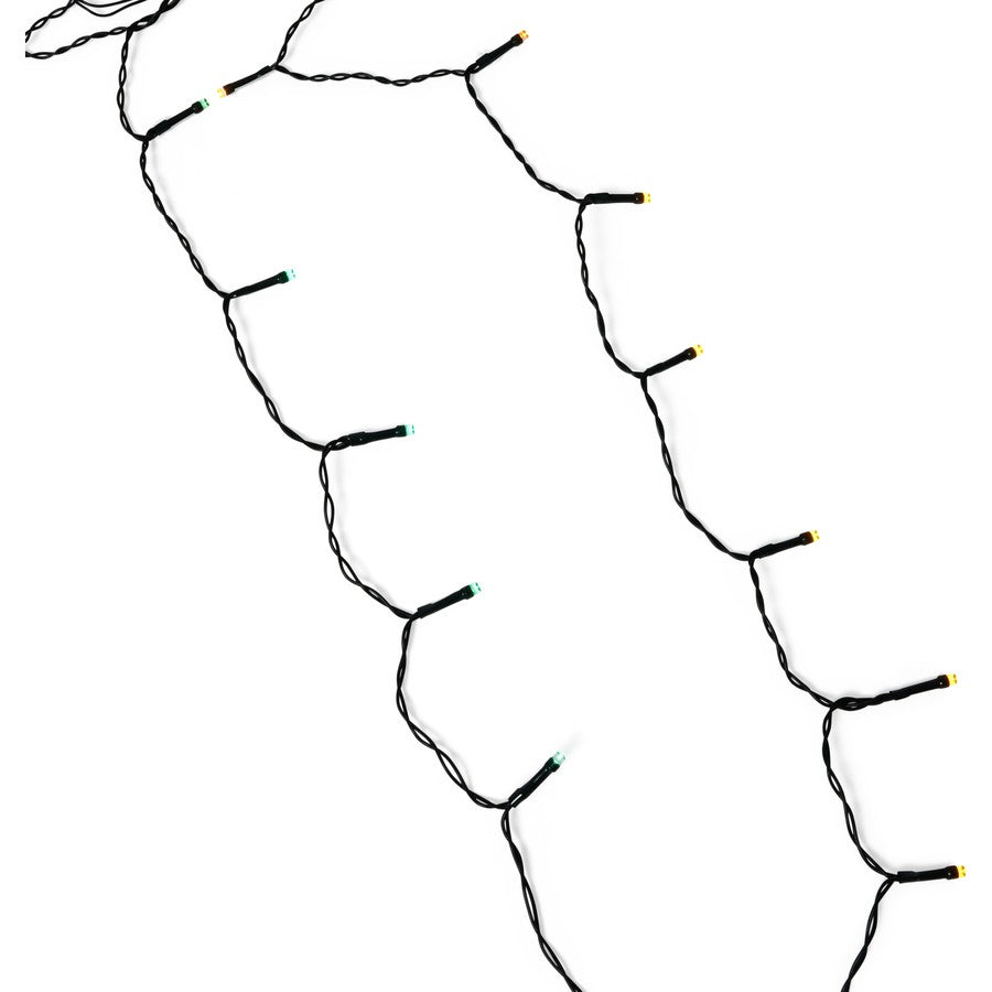 Mirabella Christmas Solar Powered 150 LED Curtain Lights Multicolour