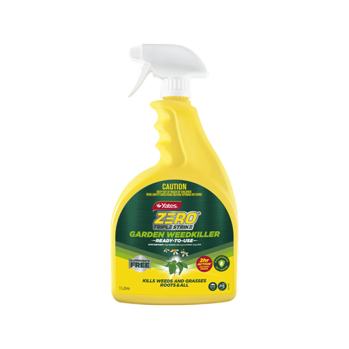 Yates 1L Zero Ready-to-Use Triple Strike Garden Weedkiller