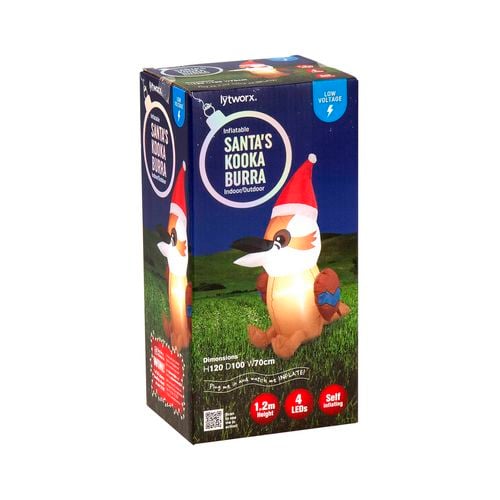 Lytworx Inflatable Santa's Kookaburra