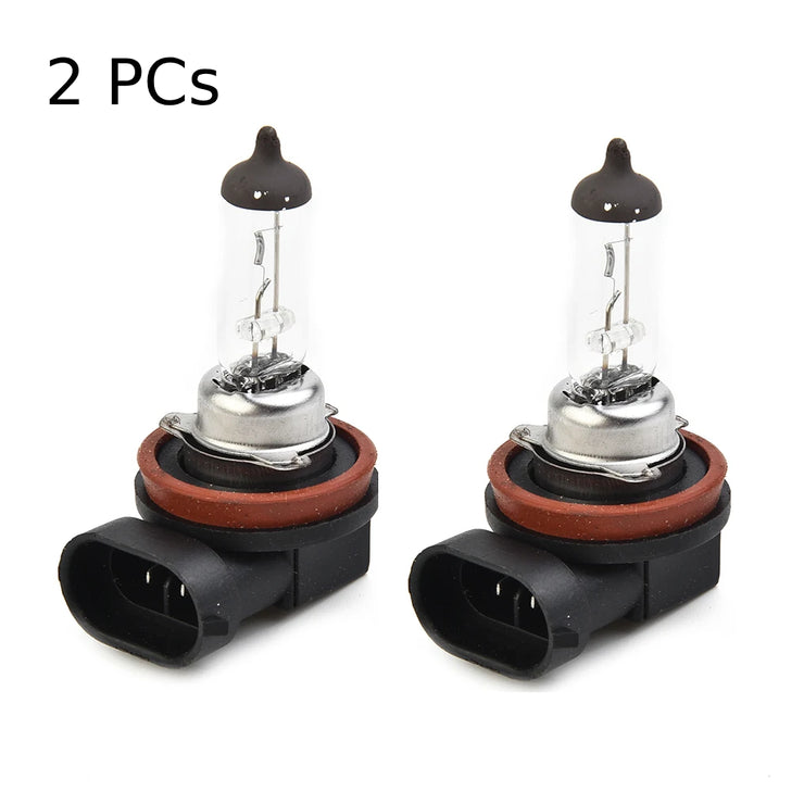 2 PCs H11 Halogen Car Headlight Auto Low Beam Light Bulbs 55W 12V Globe Freelander 2