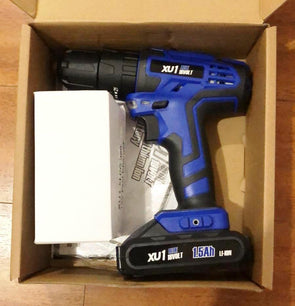 XU1 Blue XLHDK-18018Volt Cordless Hammer Drill Kit