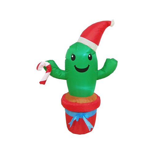 Click 90cm Battery Operated Festive Inflatable Cactus