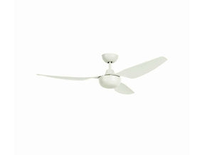 Brilliant 132cm White Centro AC Ceiling Fan/Suitable Coastal Areas Indoor /Outdoor
