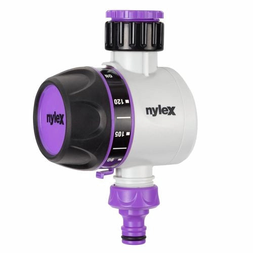 Nylex 2 Hour Mechanical Tap Timer - Purple