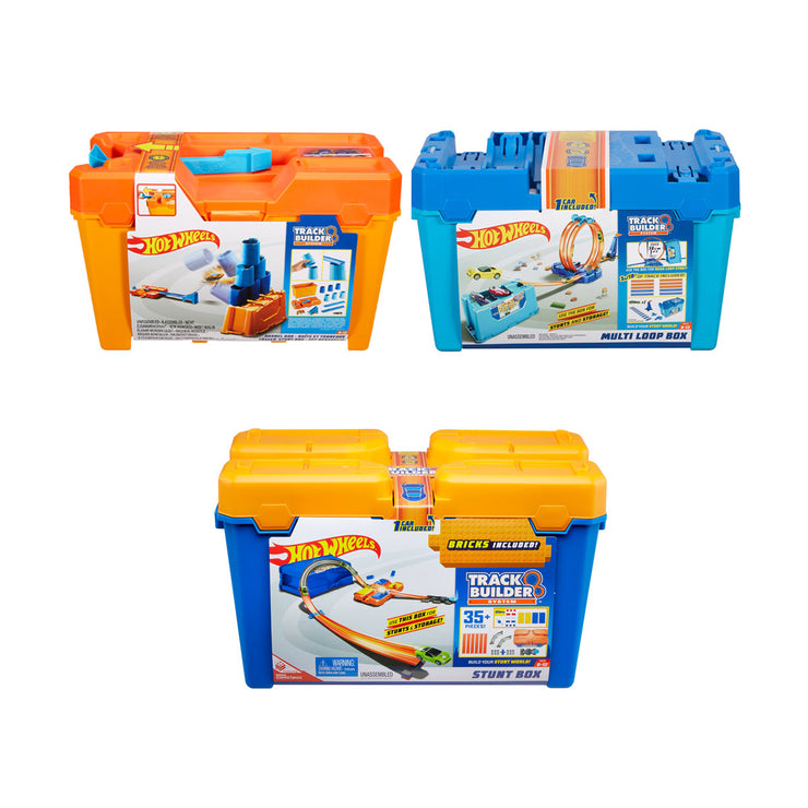 Hot Wheels Track Builder Multi Loop Box - Assorted