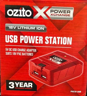 Ozito PXC 18V USB Power Station / PXCG-USB