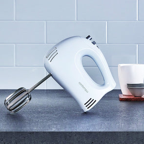 Contempo White Hand Mixer - HM419 /5 Speeds with Turbo Function