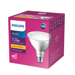 Philips 10W 900lm PAR38 Warm White LED Globe