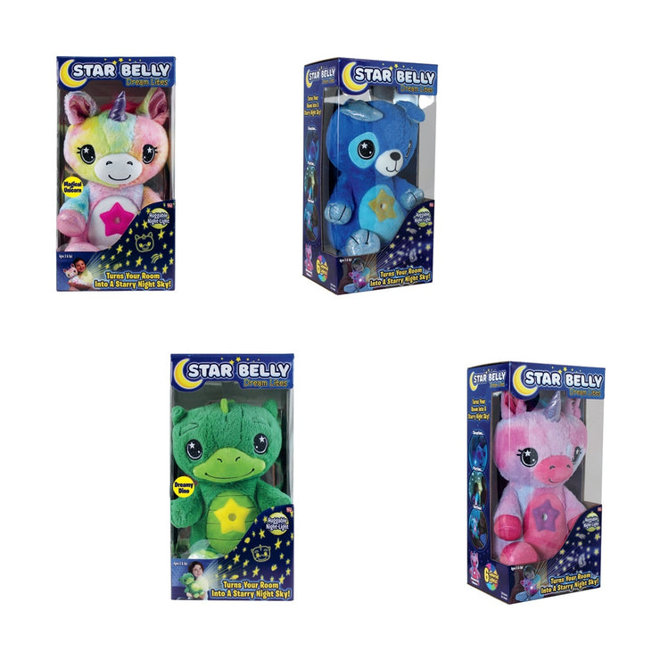 Star Belly Dream Lites Plush Toy - Assorted Suitable for Ages 3+ Years