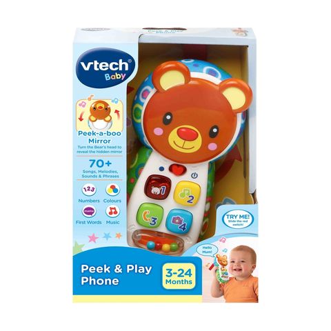 VTech Peek & Play Phone / Ages 3+ Months