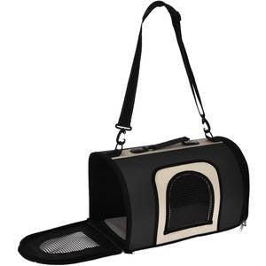 Perfect Pet Black Carrier Bag with Mesh Windows /Suitable for Any Small Dog