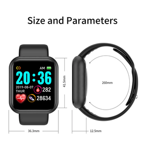 2020 Men/Women Sport Watch Heart Rate Blood Pressure Waterproof Smart Bracelet For Android Smart Phone - Black / White / Pink