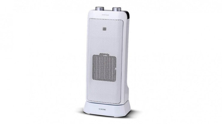 Goldair 2000W Ceramic Tower Heater with Timer & Oscillation / Stylish & Portable Design