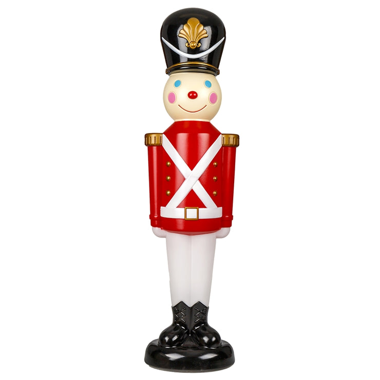 Lytworx 100cm Festive Solar Toy Soldier Nutcracker