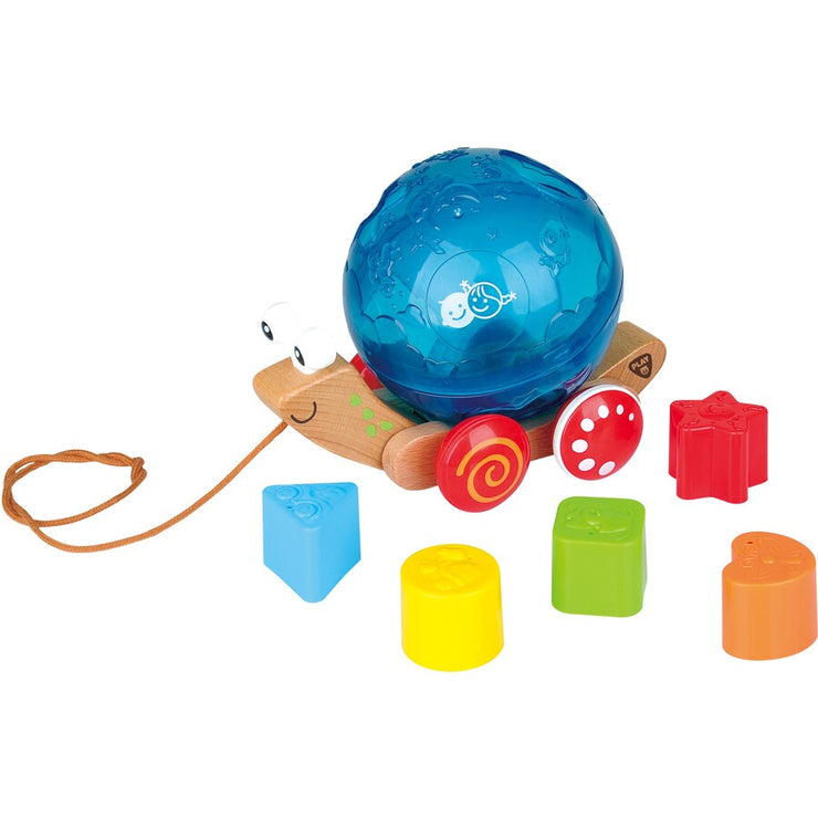 PlayGo Snail Sorter Pull Along Suitable for Ages 1+ Years