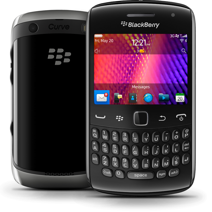 BlackBerry Curve Apollo 9360 QWERTY 5MP GPS WiFi Bluetooth -Black