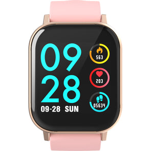 Somatik ORA 24-Hour Temperature Smart Fitness Watch - Pink/Rose Gold