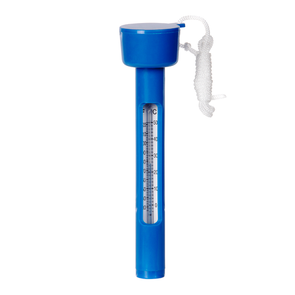 Hy-Clor Floating Pool Thermometer - Blue /  with both ˚F and ˚C / For Pools Or Spas