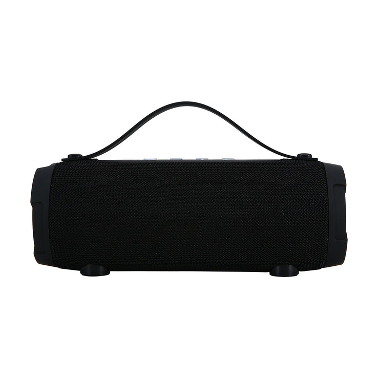 15W Splashproof Barrel Bluetooth Portable Speaker - Black / Red / Pink