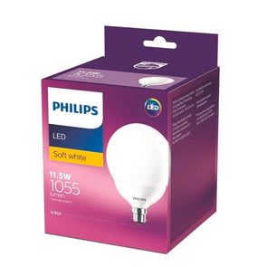 Philips 11.5W 1055lm G120 Warm White B22 LED Globe