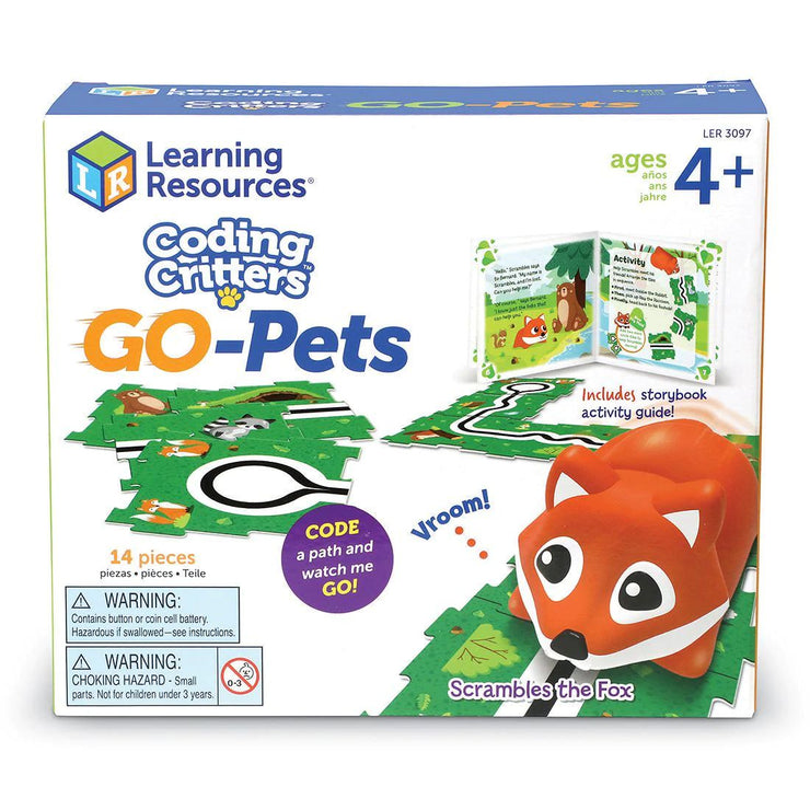 Coding Critters Go-Pets: Scrambles the Fox / Ages 4-7 Years