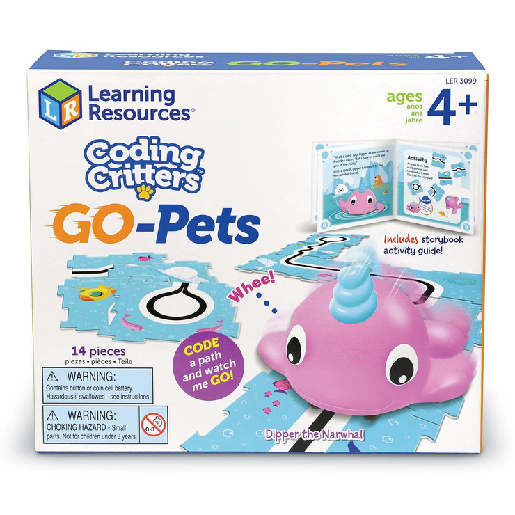 Coding Critters Go-Pets: Dipper the Narwhal / For Ages 4+ Years