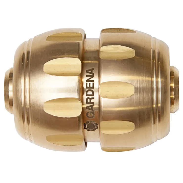 GARDENA 13mm Brass Hose Joiner / Repairer