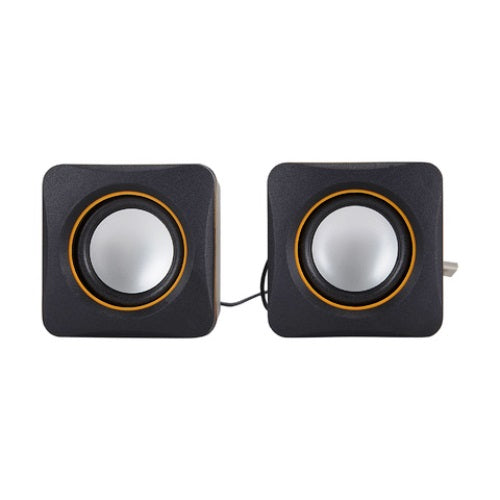 Anko Small 3W Desktop PC Speakers Black TheITmart