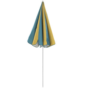 Life! Beach Solutions 2m Parasol Umbrella/ UPF 50+ Material/Height Adjustable Canopy