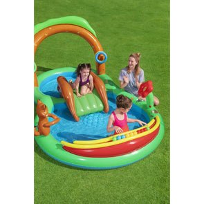 Bestway 1.99m x 2.95m Friendly Woods Pool Play Center / Perfect for kids, ages 2+