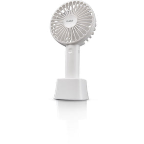 Goldair 10cm Personal Rechargeable Handheld Fan - White