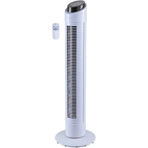 Brilliant Basics 90cm Tower Fan w/Remote  White - TX-TF36AR