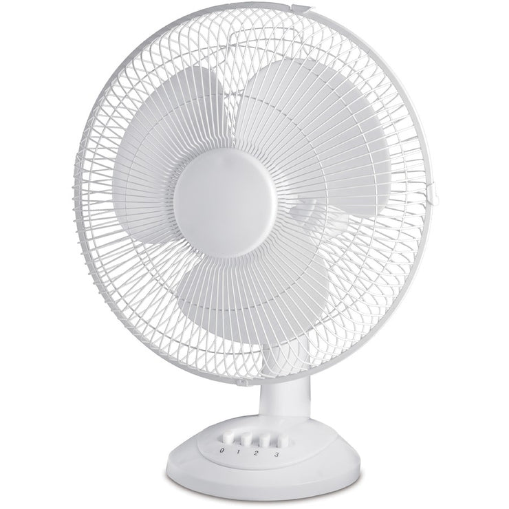 Brilliant Basics Desk Fan 30cm White - TX-1201D