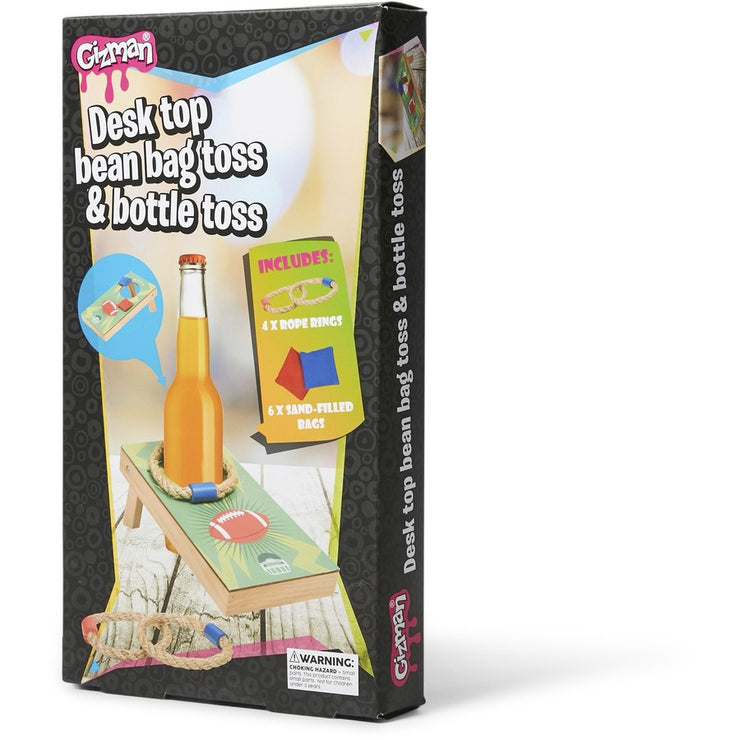 Gizman Desk Top Bean Bag Toss & Bottle Toss/Perfect for Parties