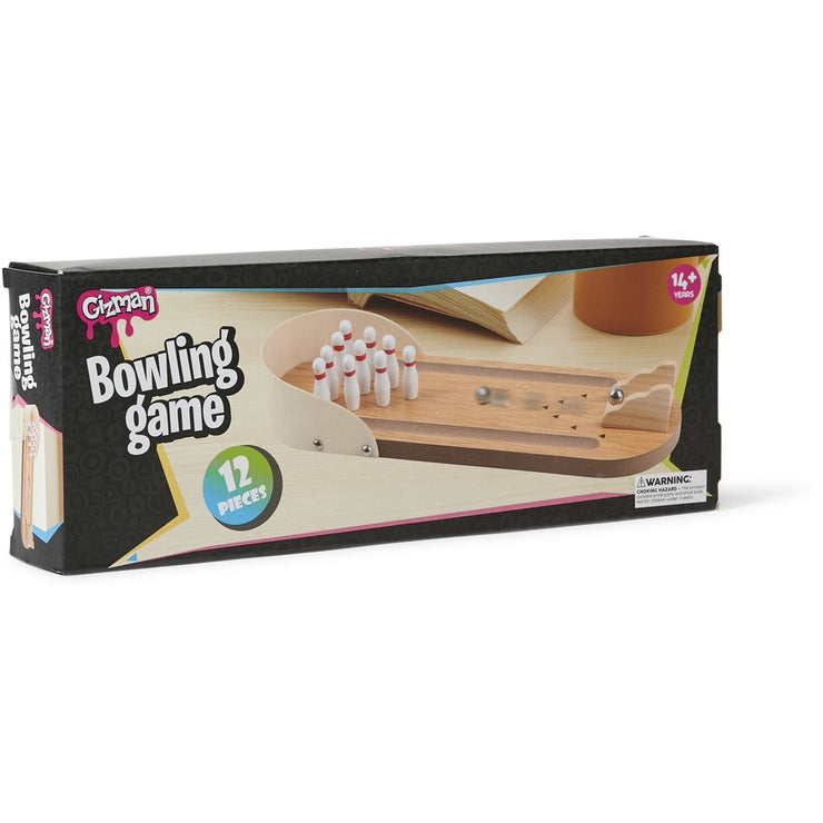 Gizman 12 Piece Bowling Game Set/ Suitable for Ages 14+ Years