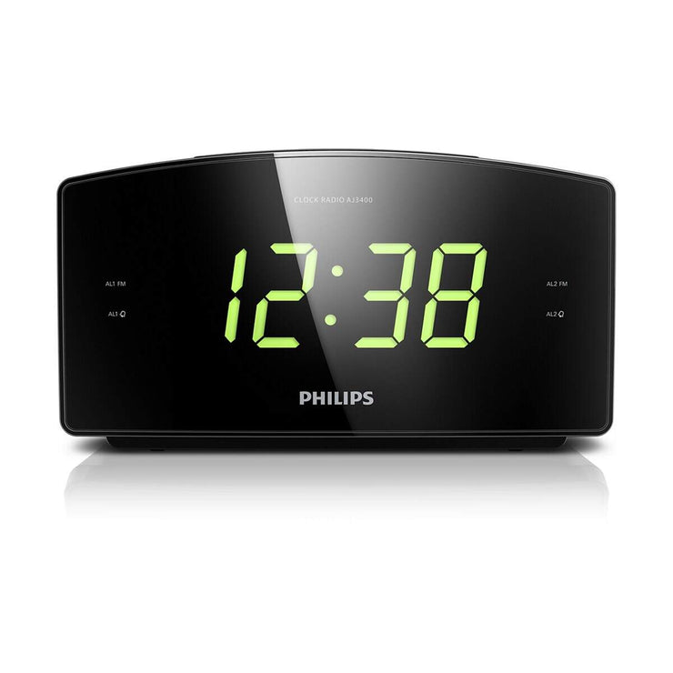 Philips Alarm Clock Radio with Large Display