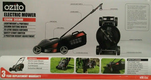 Ozito 1200W ELM-1230  305mm Lawn Mower  with 25L Grass Catcher