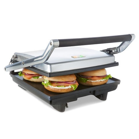 Anko 2000W Non-Stick Plates 4 Slice Sandwich Press