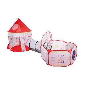 Anko Rocket 3-in-1 Play Tent / Suitable for 3+ Years