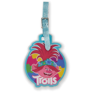 Trolls Luggage Bag Tag - Pink/Suitable for Ages 3+ Years