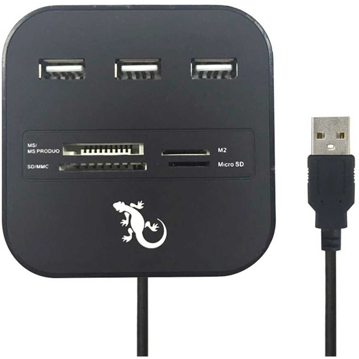 Gecko Hub and Card Reader - Black