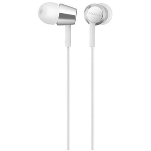 Sony MDR-EX155 In-Ear Headphones - Black / White