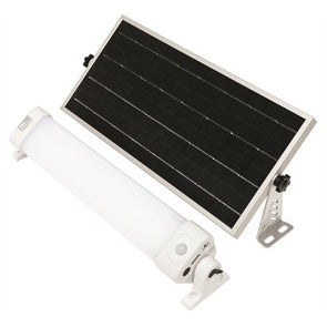 Brilliant 5W 36cm Max DIY LED Solar Sensor Batten Light Auto Dusk - White