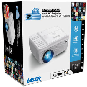 Laser LED Projector with DVD Player and Wi-Fi Casting
