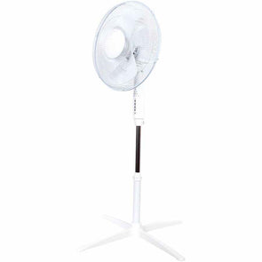 Contempo 40cm Pedestal Fan With Remote 5 Blade - White