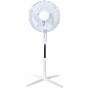 Contempo 40cm Pedestal Fan With Remote 5 Blade - White
